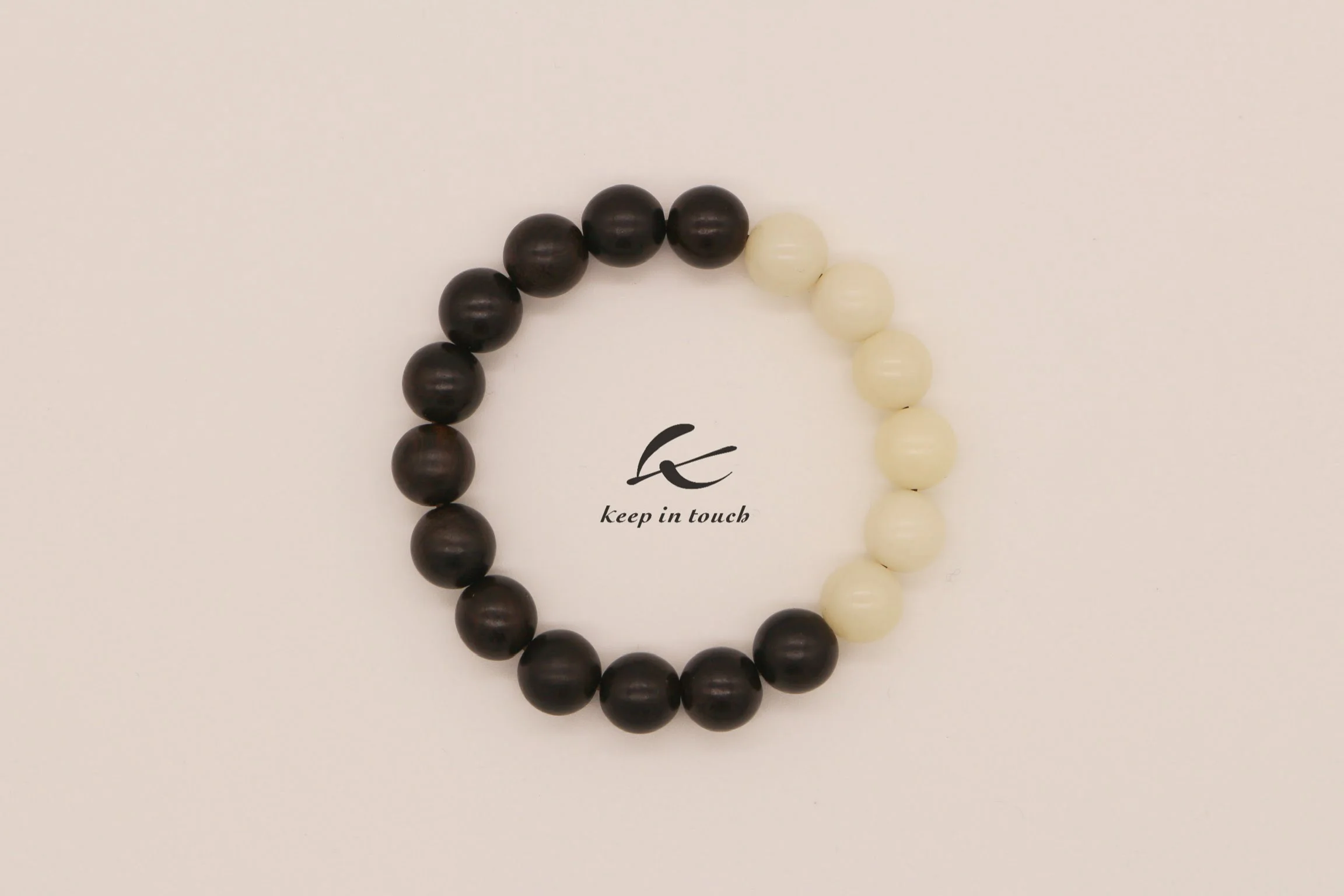 Black Ebony Bodhi Beaded Bracelet - Image 5