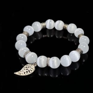 Cat‘s Eye Gemstone Beaded Bracelet