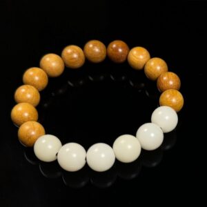 Barbie Sandalwood Bodhi Beaded Bracelet