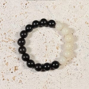 Black Ebony Bodhi Beaded Bracelet