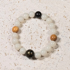 Sandalwood Bodhi Lacquer Beaded Bracelet