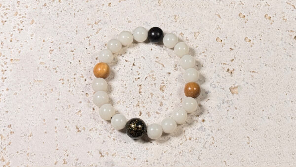 Sandalwood Bodhi Lacquer Beaded Bracelet